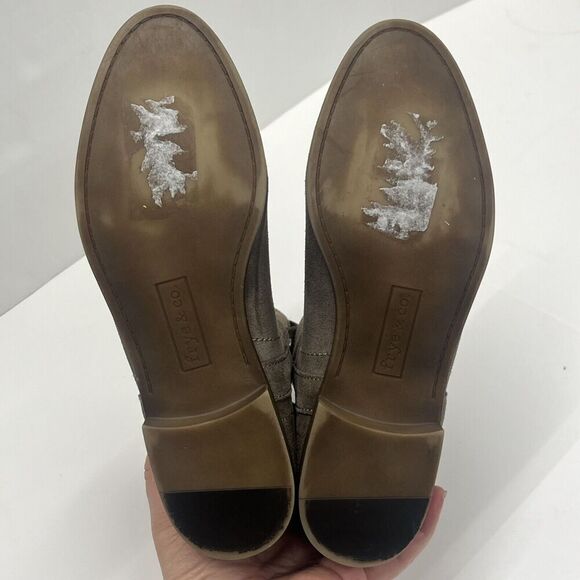 Frye & Co Women's Boots Size 7.5 Sarah Shortie Ankle Boots Suede Western Casual - Picture 14 of 14